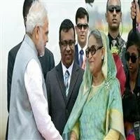 बांग्लादेश की प्रधानमंत्री शेख हसीना भारत दौरे पर